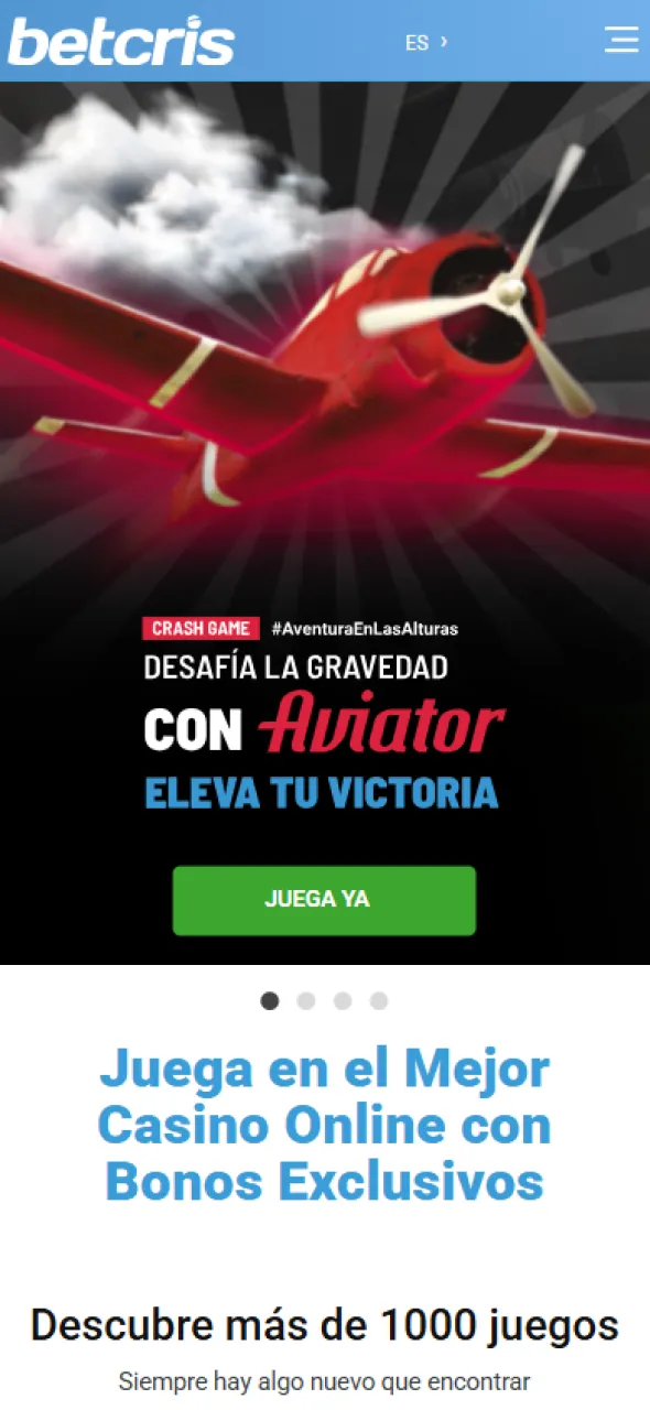 Betcris tiene una variada oferta de juegos de casino para todos.