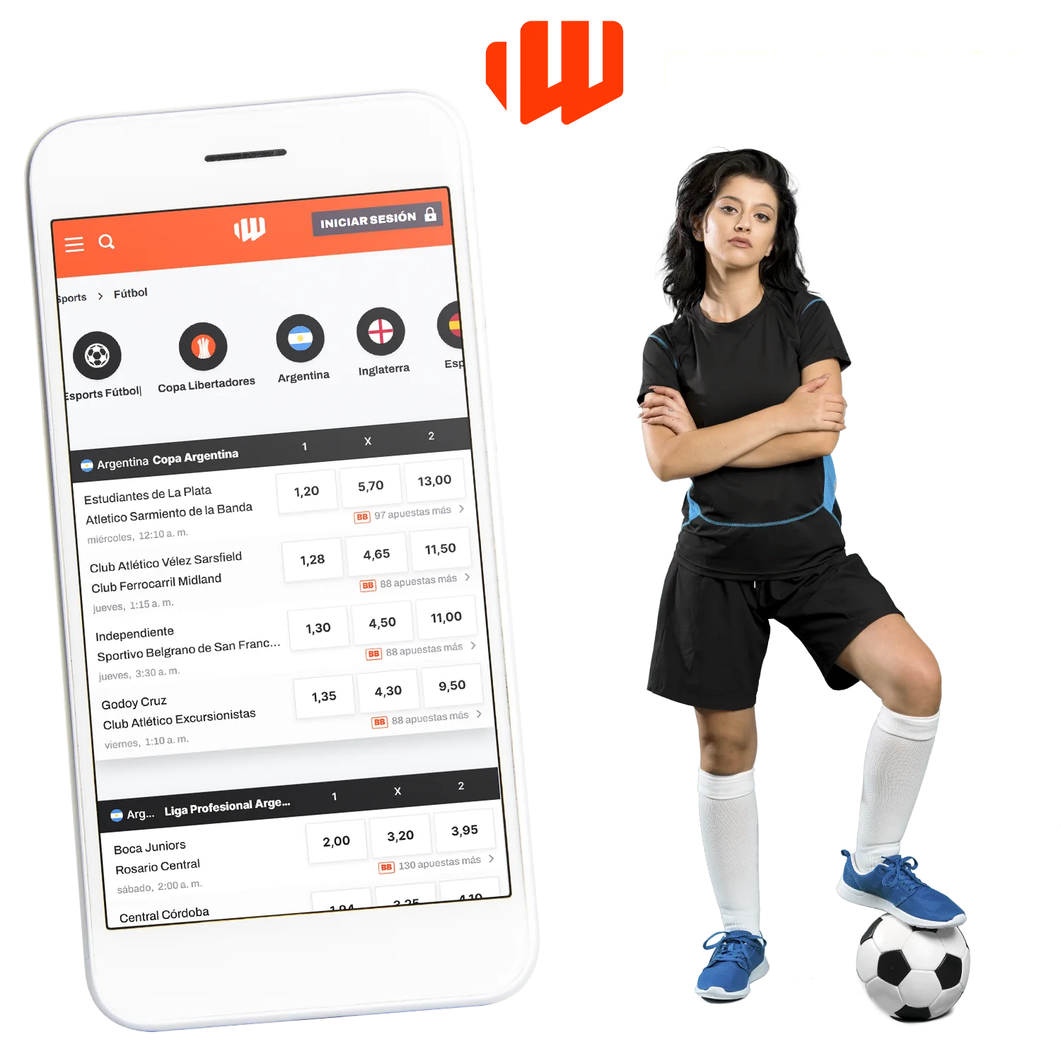 BetWarrior es una plataforma de apuestas deportivas con aplicaciones para Android e iOS.