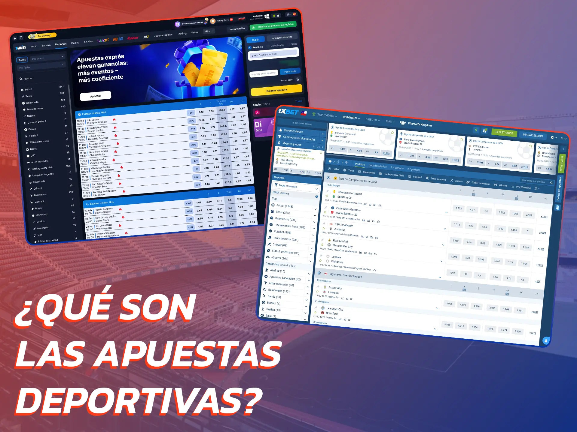 Descubra qué son las apuestas deportivas y cómo apostar online.