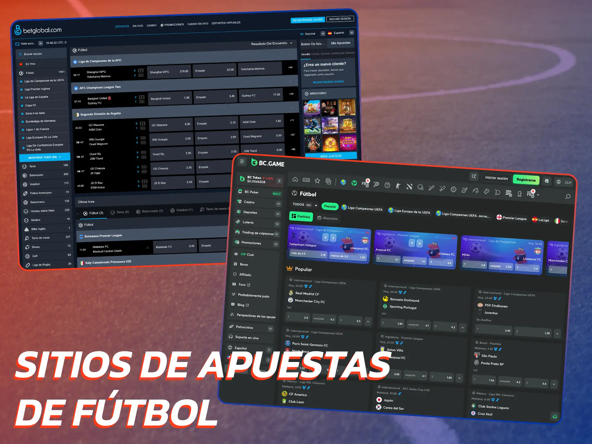 Descubre cuáles son los mejores sitios de apuestas de fútbol.