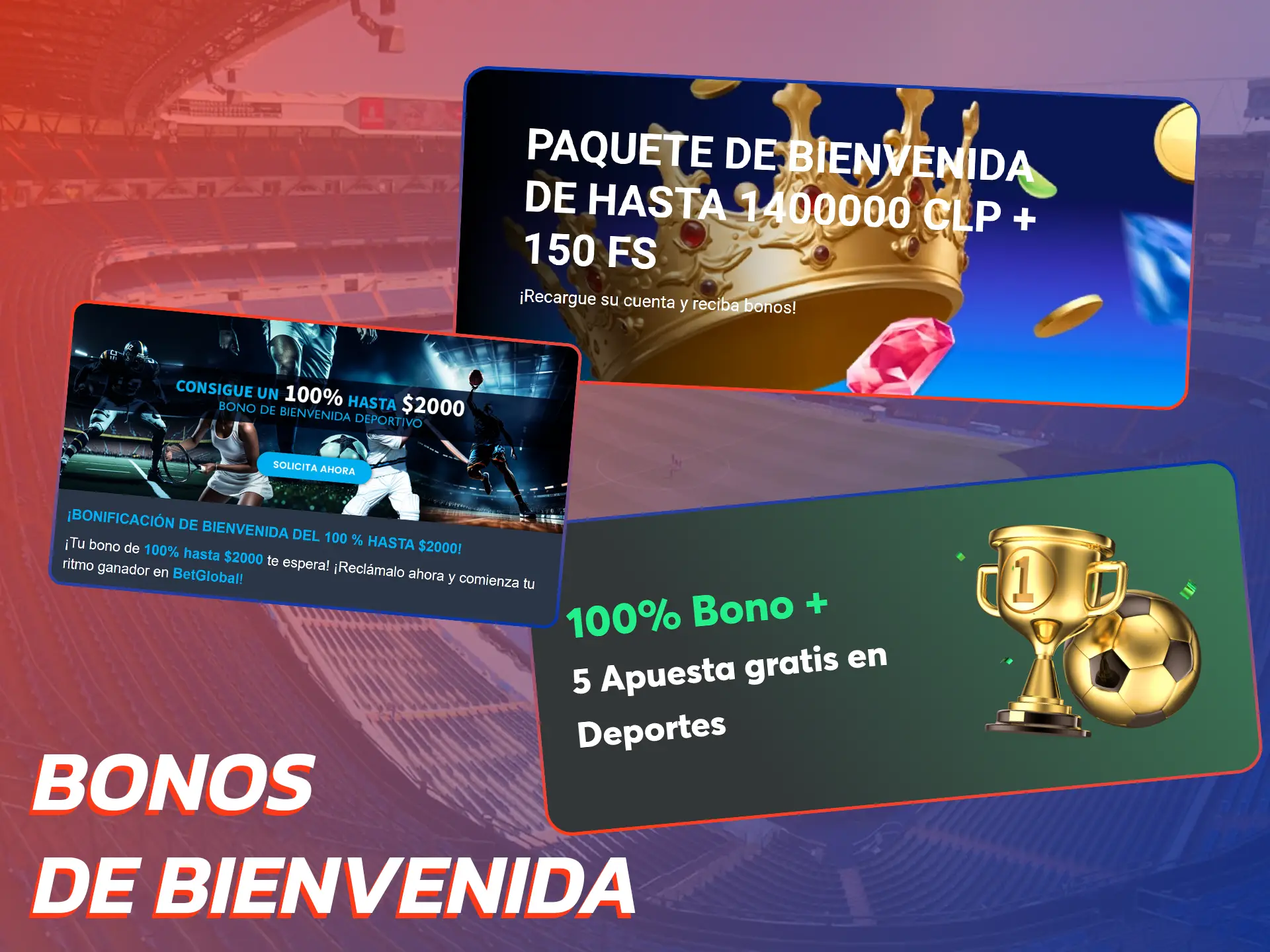 Reclama el bono de bienvenida deportivo para aumentar tus ganancias en el sitio de apuestas.