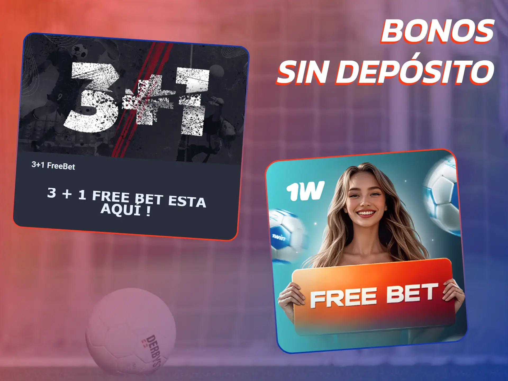 Obtenga un bono de apuestas deportivas sin depositar fondos.