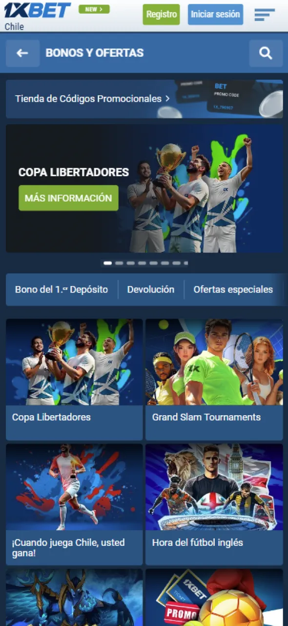 La aplicación de 1xbet tiene múltiples bonificaciones para jugadores.