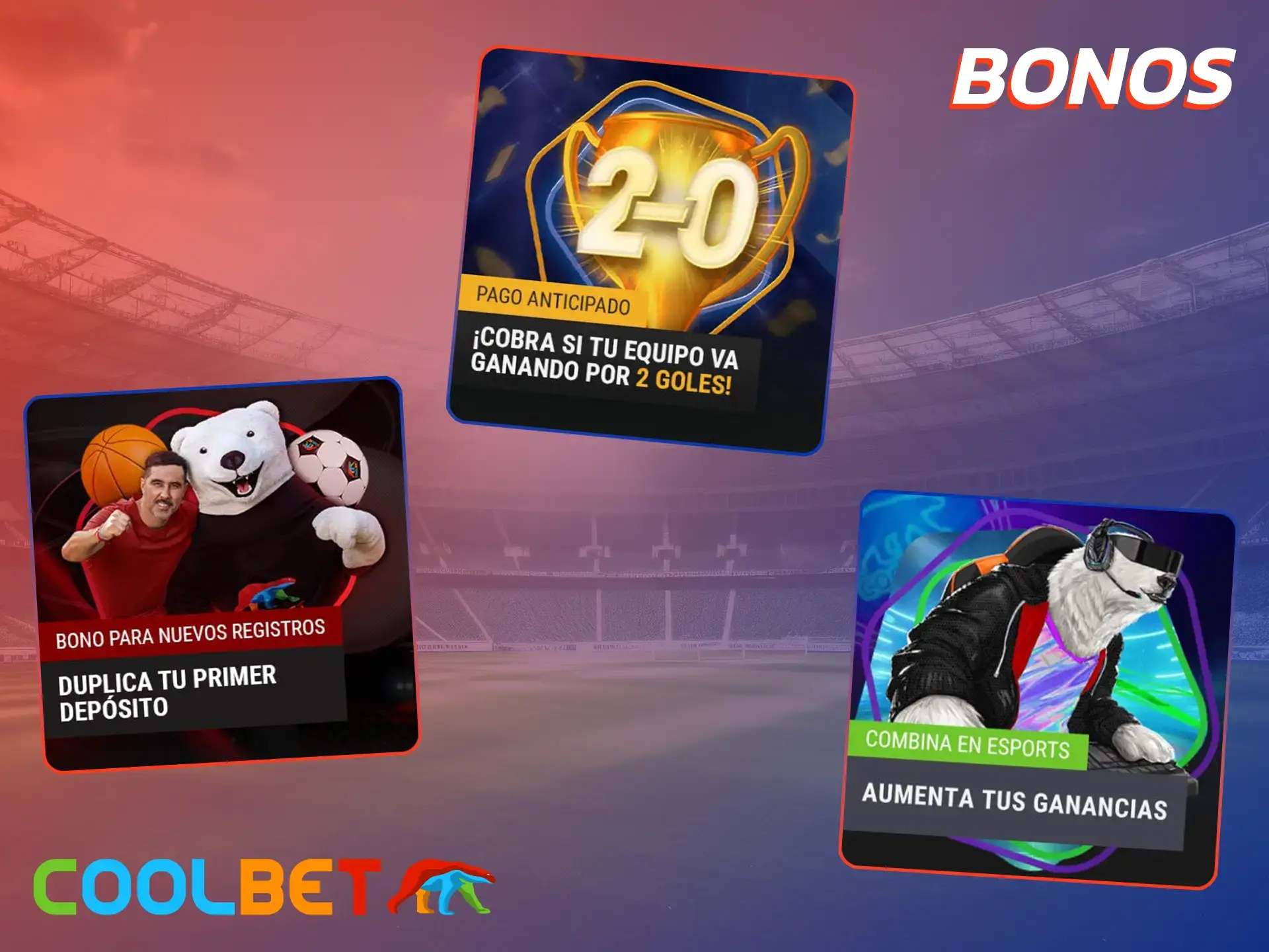 Maximiza tus ganancias con los bonos de Coolbet en deportes.