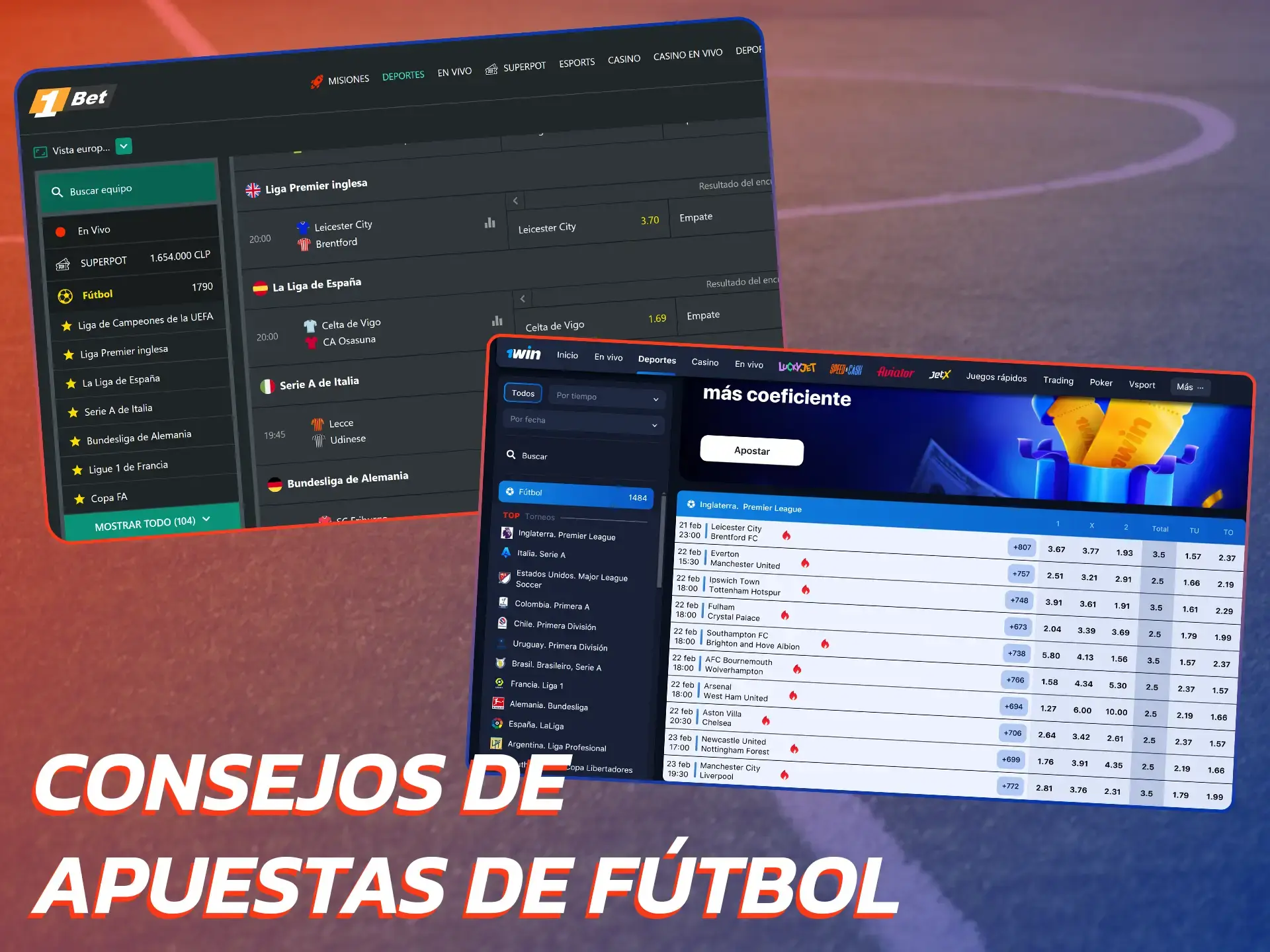 Descubra cómo apostar en fútbol en los sitios de apuestas.