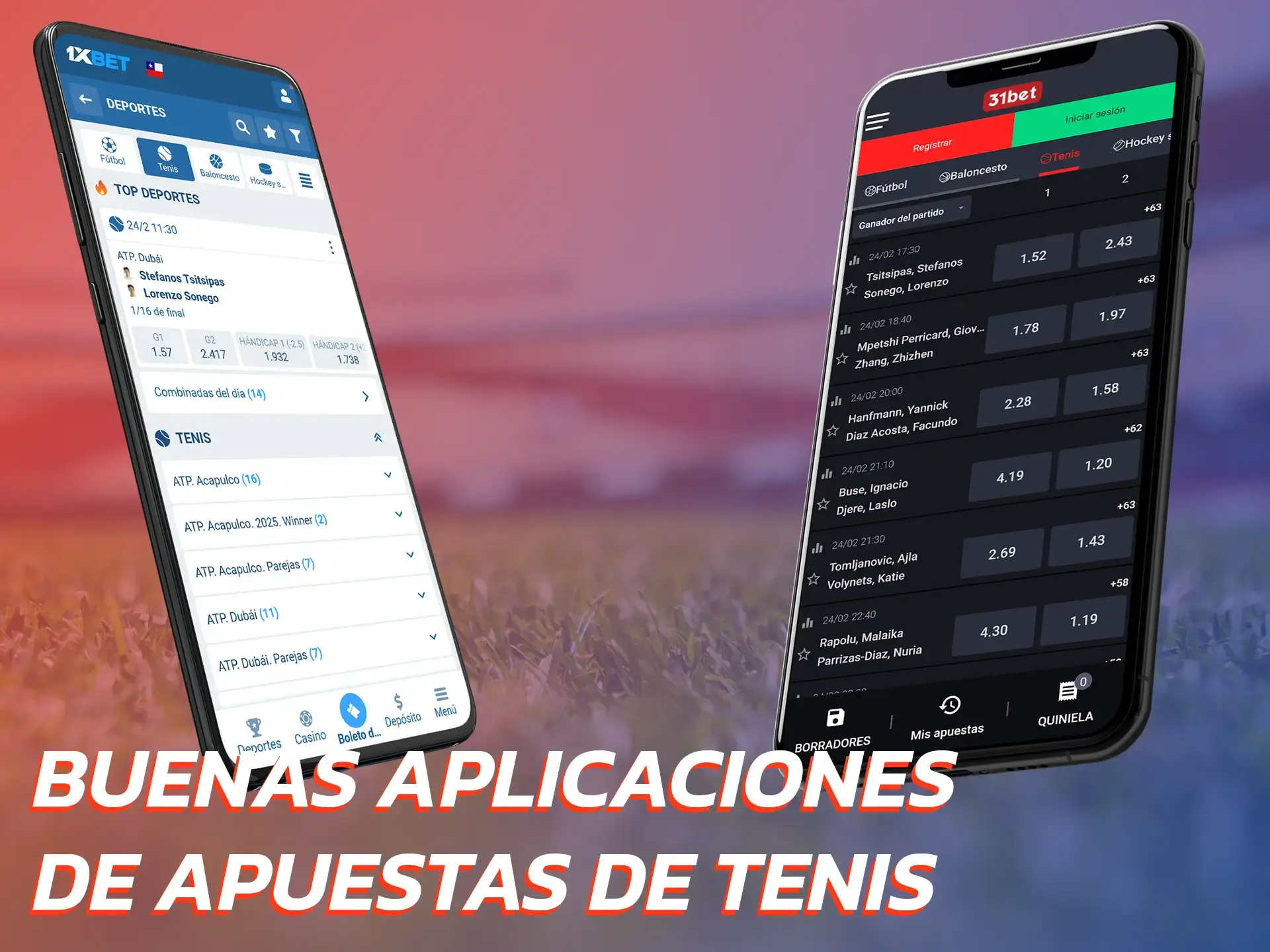 Prueba estas aplicaciones de apuestas para realizar apuestas de tenis rentables.